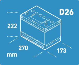 BATTERIE ELECTRA M10D 70AH 600A (EN)