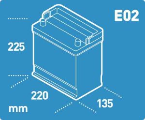 BATTERIE ELECTRA E2D 35AH 270A (EN)