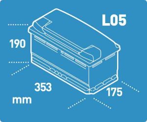 BATTERIE ELECTRA L5D 105AH 840A (EN)