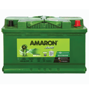 BATTERIE AMARON START STOP AGM L4 80AH 800A (EN)